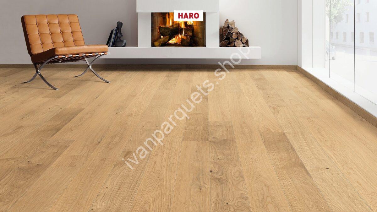 524577 rovere markant spazzolato permadur haro parquet legno 3 strati serie 4000 tc plancia 180 2b