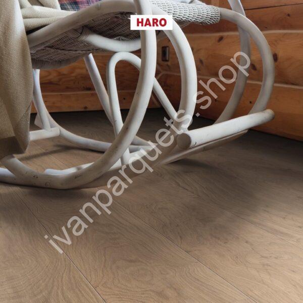 527326 rovere bianco puro markant spazzolato naturaline plus haro parquet legno 3 strati serie 4000 tc plancia 180 4b