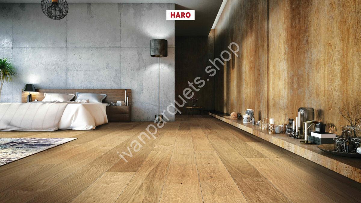 528682 rovere markant spazzolato naturaline plus haro parquet legno 3 strati serie 4000 tc plancia 180 4b