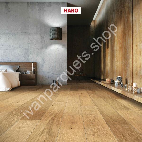 528682 rovere markant spazzolato naturaline plus haro parquet legno 3 strati serie 4000 tc plancia 180 4b