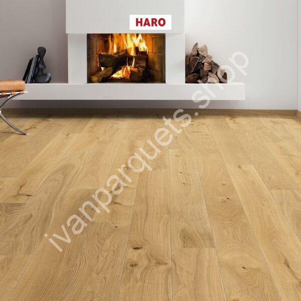 534607 rovere universal spazzolato naturaline plus haro parquet legno 3 strati serie 3500 HDF plancia 2b