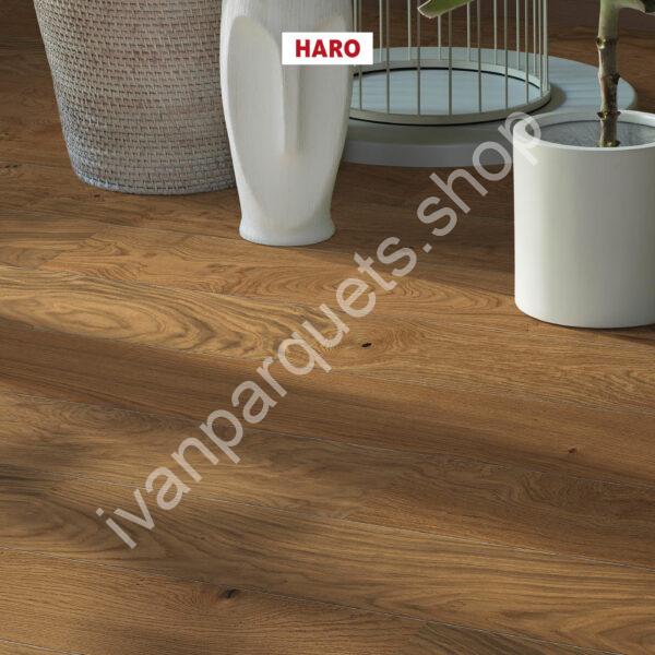 535447 rovere markant spazzolato naturadur haro parquet legno 3 strati serie 4000 tc plancia 180 2b