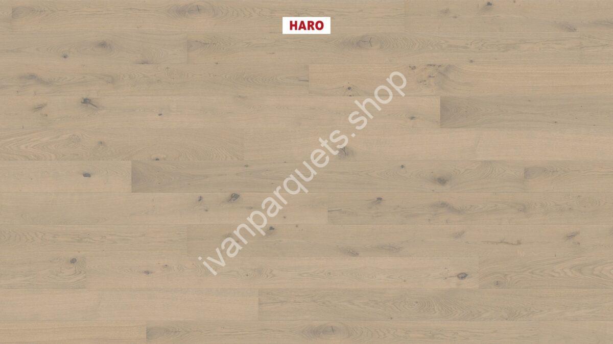 535450 rovere grigio sabbia sauvage spazzolato naturadur haro parquet legno 3 strati serie 4000 tc plancia 180 2b