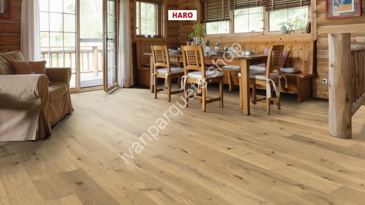 535618 rovere invisible sauvage spazzolato naturaline plus haro parquet legno 3 strati serie 4000 tc plancia 180 4b