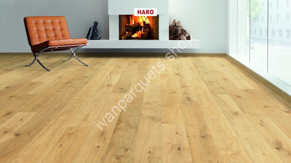 537550 rovere universal spazzolato permadur haro parquet legno 3 strati serie 2500 plancia 2b