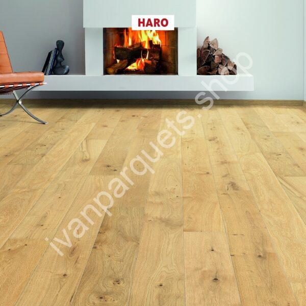 537550 rovere universal spazzolato permadur haro parquet legno 3 strati serie 2500 plancia 2b