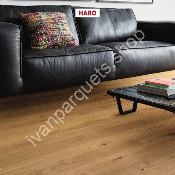 537551 rovere universal spazzolato naturaline plus haro parquet legno 3 strati serie 2500 plancia 2b