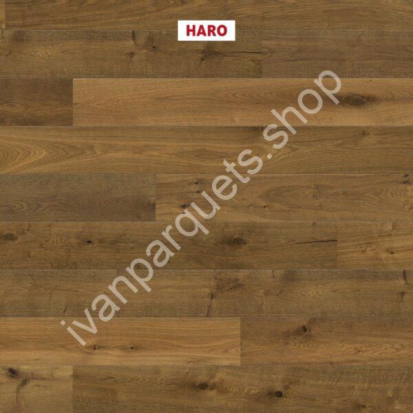 539063 rovere affumicato universal spazzolato naturaline plus haro parquet legno 3 strati serie 2500 plancia 2b