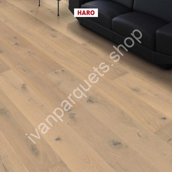 541860 rovere bianco chiaro sauvage spazzolato naturaline plus haro parquet legno 3 strati serie 4000 tc plancia 180 4b