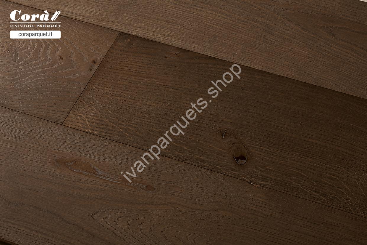 corà easy plancia 3 strati coffee listone rovere europeo corà easy plancia 3 strati coffee listone rovere europeo