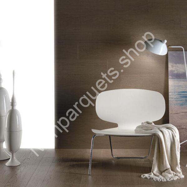 Berti Essential Cloud parquet prefinito in rovere spazzolato