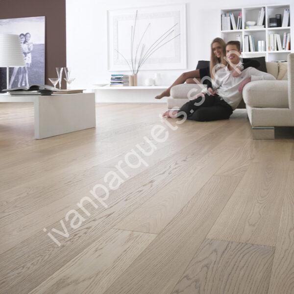 Berti Essential Naturalizzato parquet prefinito in rovere spazzolato
